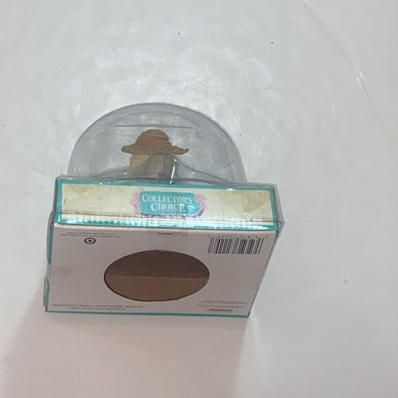 VTG, Rare Dan Dee Collectors Choice Cut Sew Button Easter Duck Figurine In Box - Picture 10 of 13